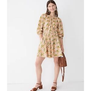 38. J.Crew Smocked-waist mini dress in Liberty® Butterfield Poppy fabric